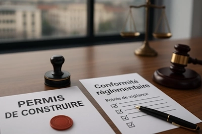 Permis de construire et conformité réglementaire : les points de vigilance pour les notaires et avocats